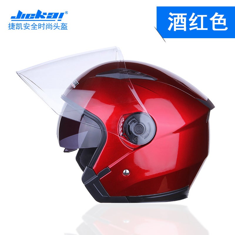 Electric Car Helmet Half-Helmet Four-Season General-Purpose Men'S And Women'S Half-Covered Helmet ( Model) - Image 4
